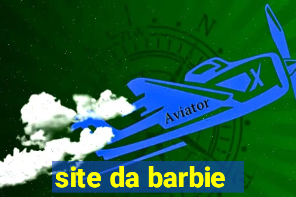 site da barbie - jogos